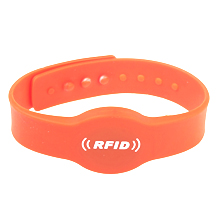 NS07 adjustable Size RFID Silicone Wristband